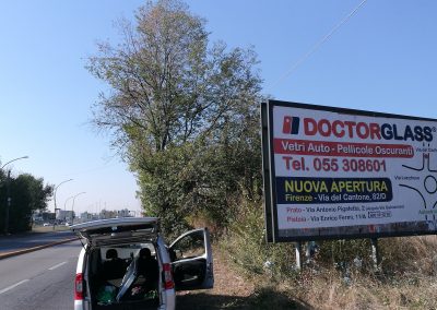 Affissione outdoor nuova sede di Osmannoro